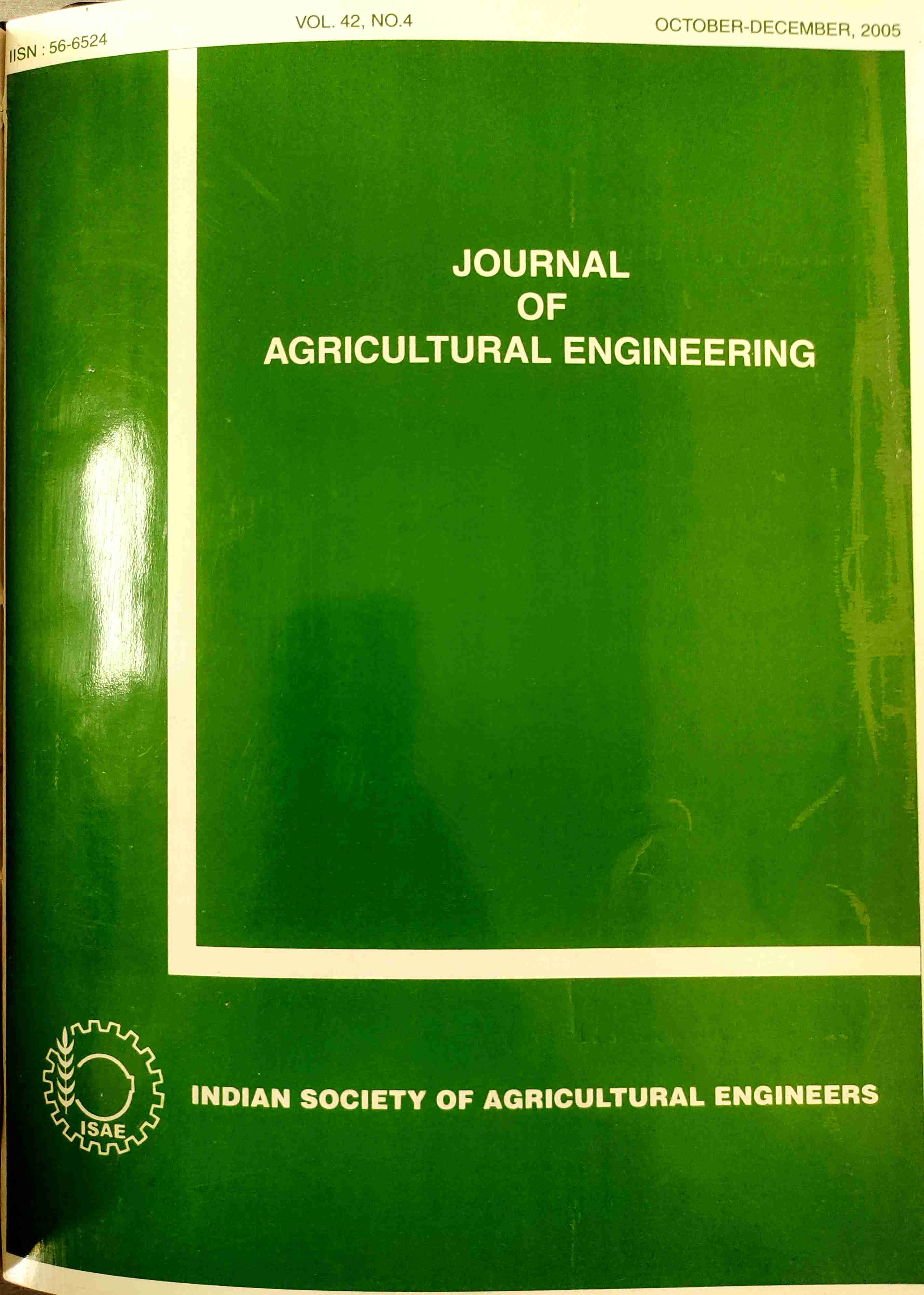 					View Vol. 42 No. 4 (2005)
				