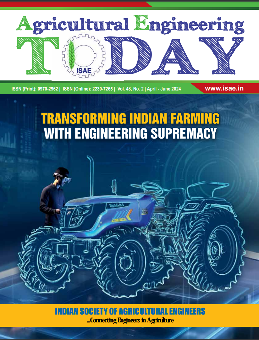 					View Vol. 48 No. 2 (2024): Transforming Indian Farming With Engineering Supremacy
				